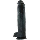 King Cock 15" Cock with Balls in Black
