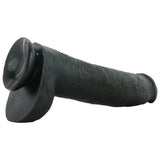 King Cock 15" Cock with Balls in Black