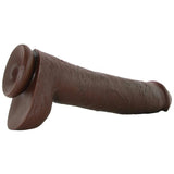 King Cock 15" Cock with Balls in Chocolate