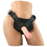 King Cock Strap-On Harness with 6" Cock in Flesh