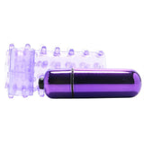 Vibrating Super Sleeve in Purple