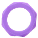 Silicone Designer Stamina Cock Ring 3 pack in Multi
