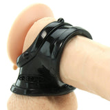 Cock Pipe with Ball-Stretcher in Black