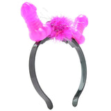 Flashing Light-Up Pecker Headband
