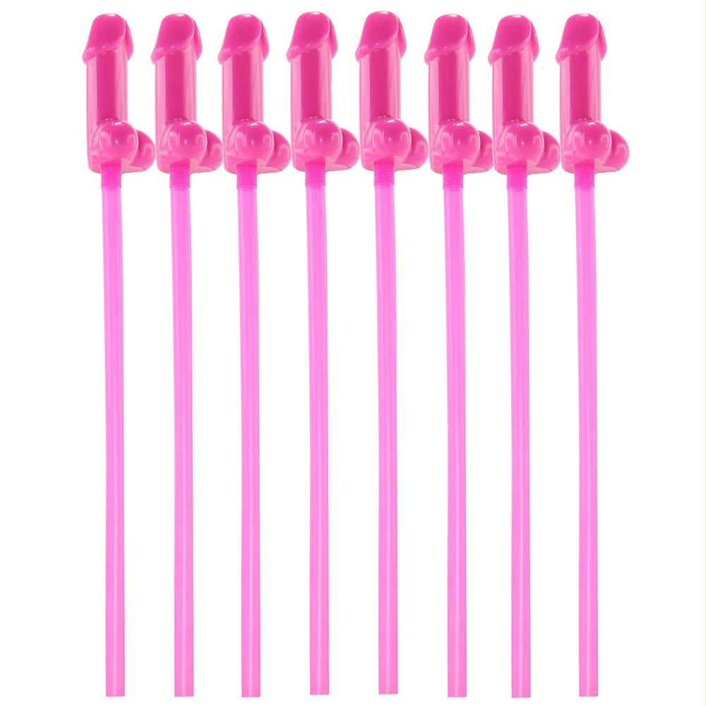 Bachelorette Party Bendable Pecker Straws