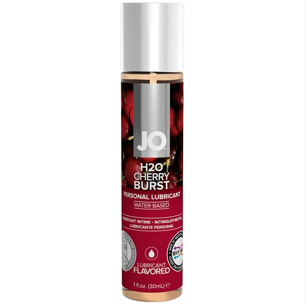 H2O Cherry Burst Flavored Lubricant in 1oz-30ml