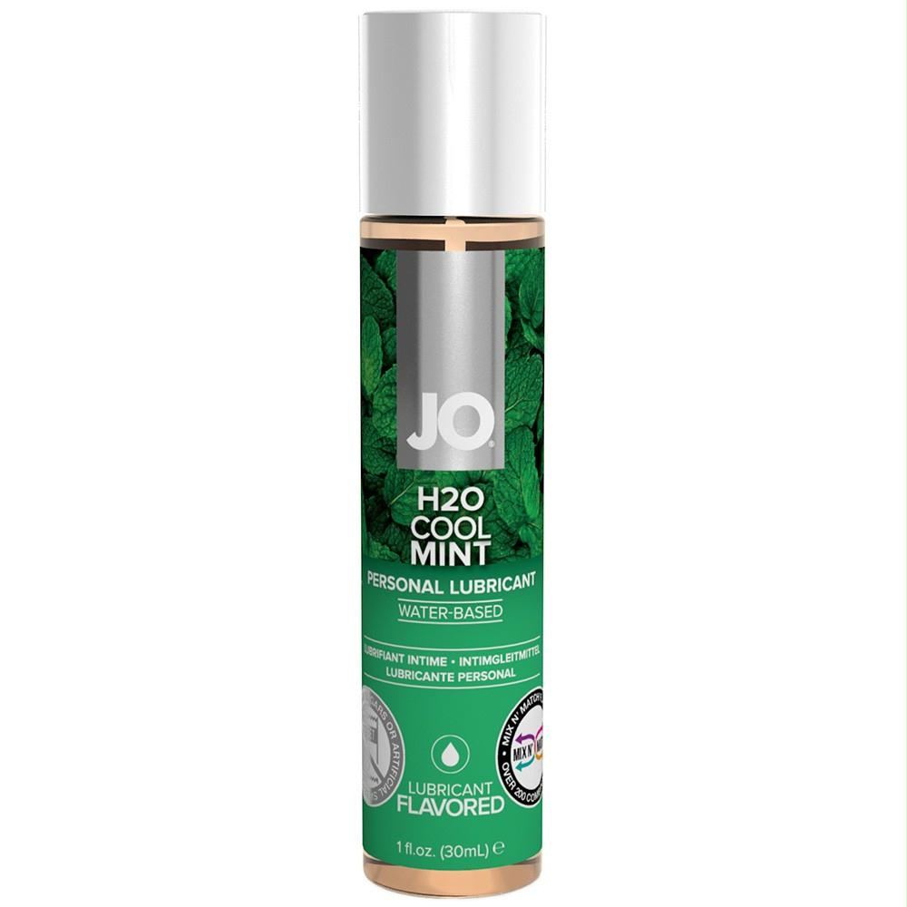 H2O Cool Mint Flavored Lubricant in 1oz-30ml