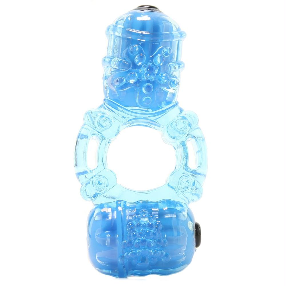 Big O2 Double Pleasure Vibrating Ring in Assorted Colors