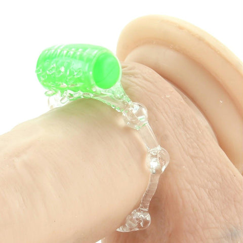 Color Pop Quickie Vibrating Cock Ring in Green demo-sextoydroshoppingUSA Color Pop Quickie Vibrating Cock Ring in Green demo-sextoydroshoppingUSA