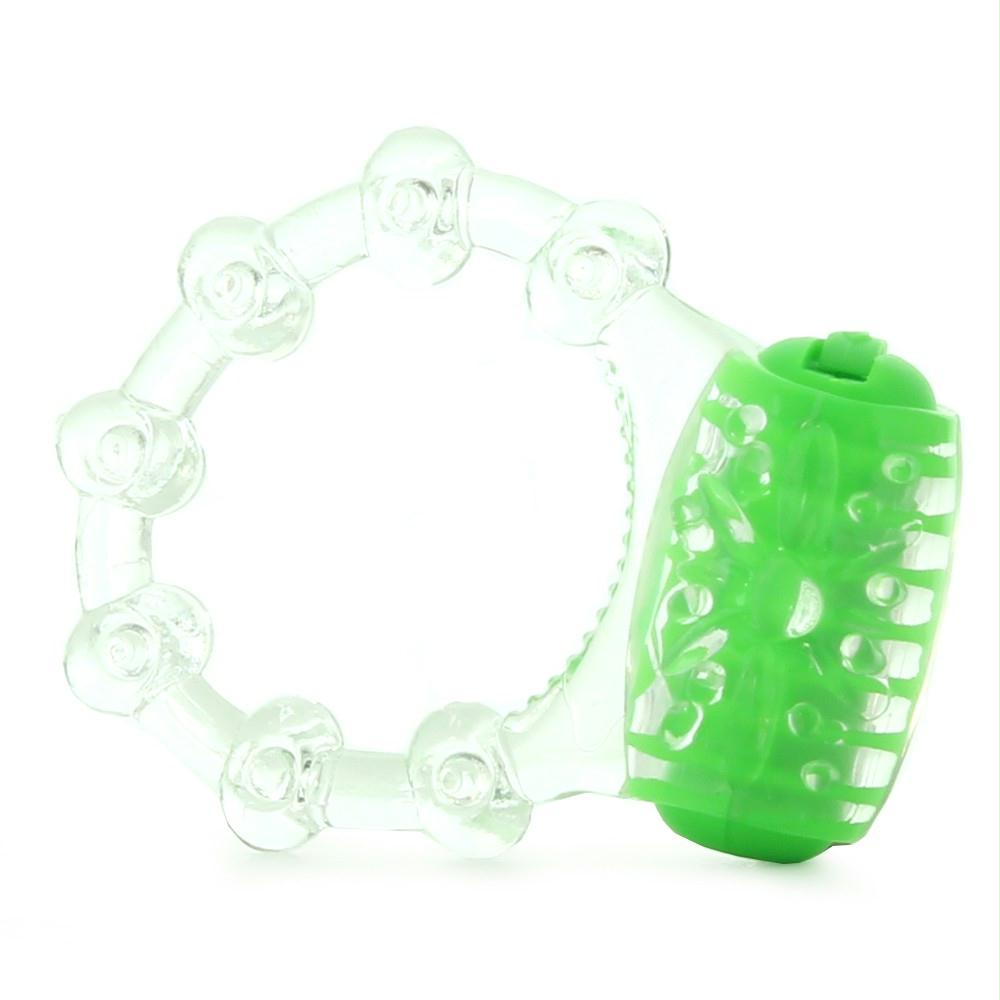 Color Pop Quickie Vibrating Cock Ring in Green demo-sextoydroshoppingUSA Color Pop Quickie Vibrating Cock Ring in Green demo-sextoydroshoppingUSA