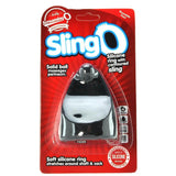 SlingO Silicone Cock Ring in Black