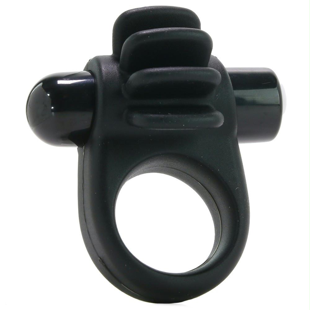 Charged Skooch Vibrating Ring in Black