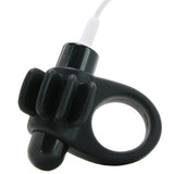 Charged Skooch Vibrating Ring in Black
