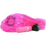 Vibrating Panty Set with Remote Ring in Pink