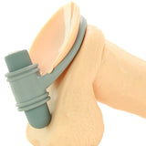 For Him Remote Vibrating Ring Set in Grey