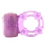 BigO Rechargeable Vibe Ring in Purple