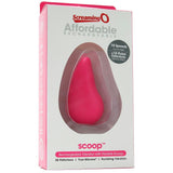 Scoop Silicone Vibrator in Pink