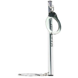 Sex & Mischief Spreader Bar with Metal Cuffs in Silver