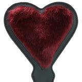 Sex & Mischief Enchanted Heart Paddle in Merlot