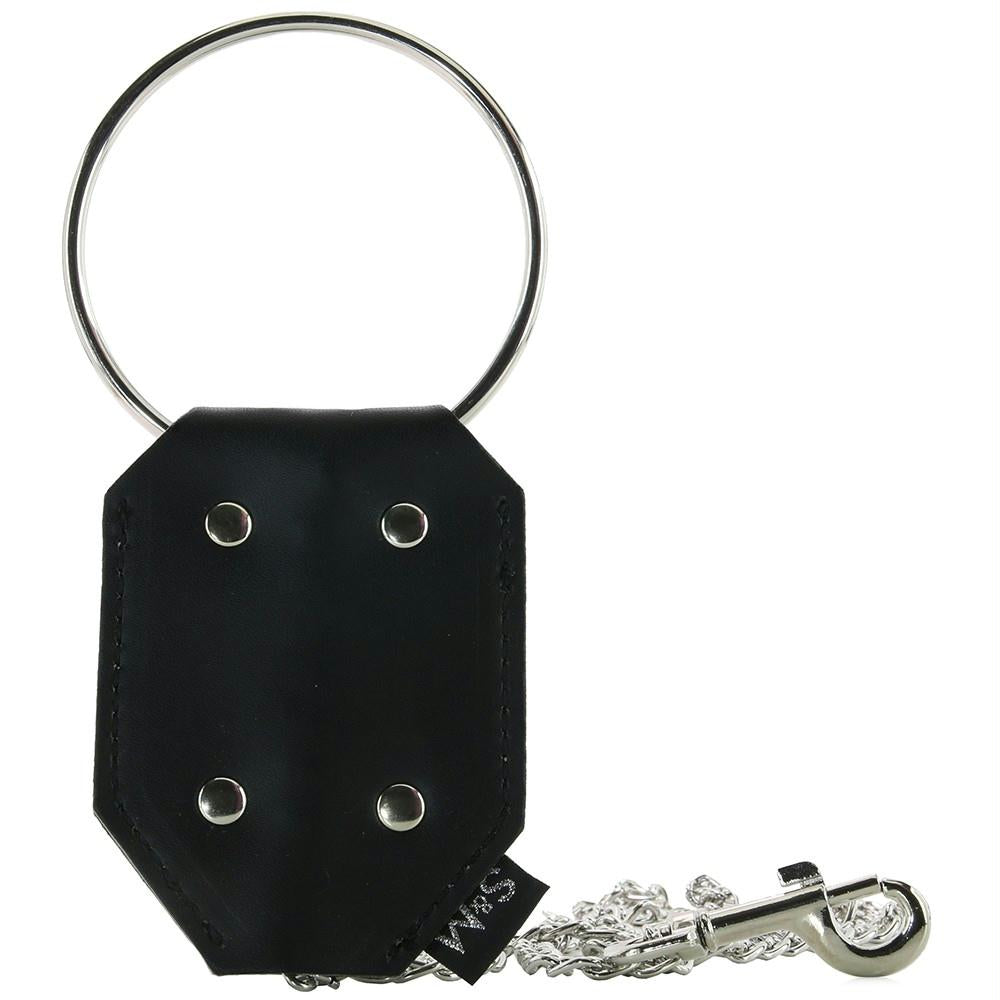 Sex & Mischief Ring Leash in Silver