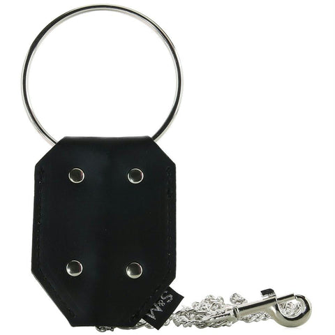 Sex & Mischief Ring Leash in Silver