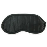 Sex & Mischief Satin Blindfold in Black