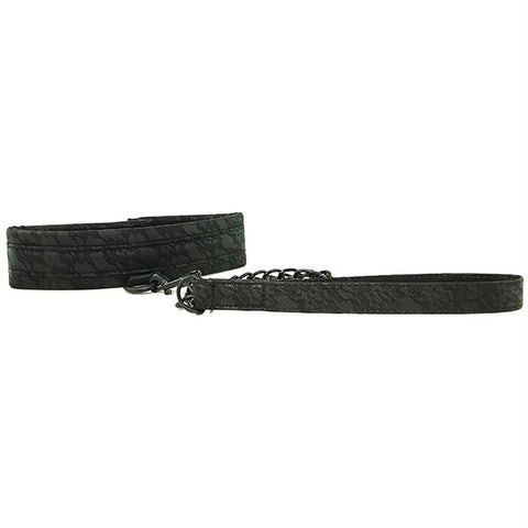 Midnight Lace Collar and Leash