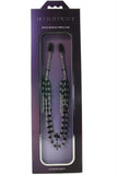 Midnight Black Onyx Jeweled Tweezer Clamps