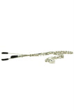 Midnight Crystal Teardrop Tweezer Clamps