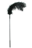 Ostrich Feather Body Tickler in Black