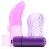 Finger Massager Kit in Pink-Purple