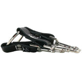 Edge Leather 4 Point Hog Tie in Black