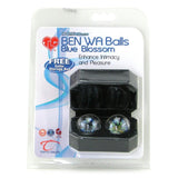 CyberGlass Ben Wa Balls in Blue Blossom