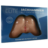 CyberSkin Elite Jackhammer Pussy & Ass in Light