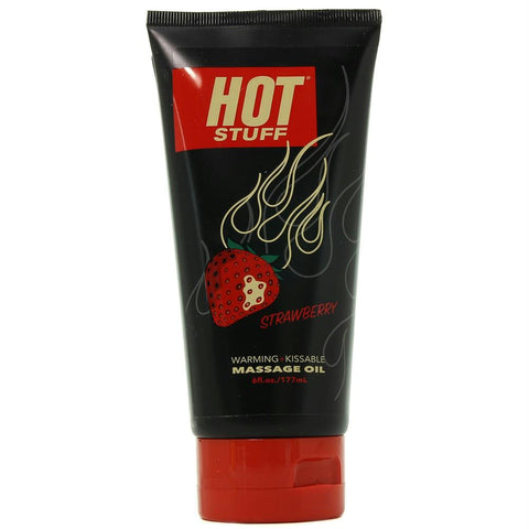 Strawberry Warming Massage Oil in 6oz-177ml