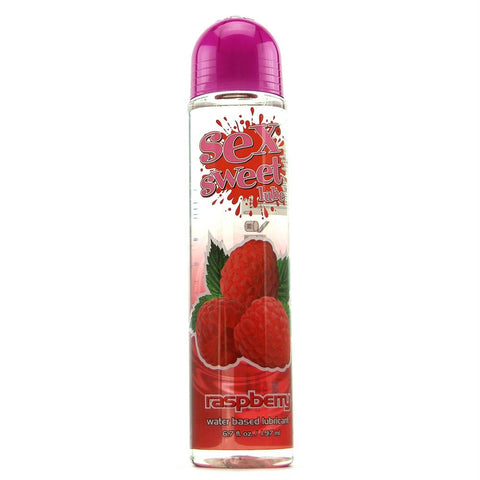 Sex Sweet Lube 6.7oz-197ml in Raspberry