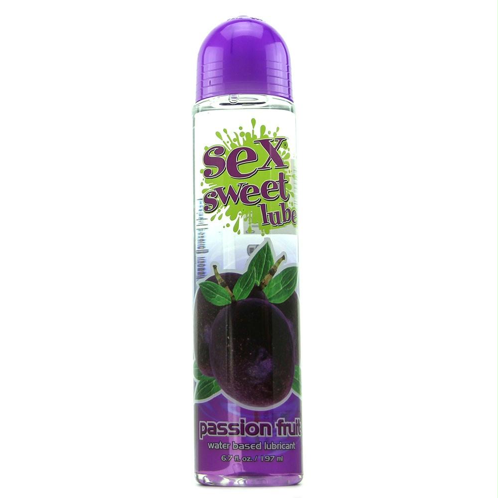 Sex Sweet Lube 6.7oz-197ml in Passion Fruit