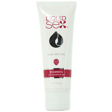 Liquid Sex Oral Sensations Gel 4oz-118ml in Strawberry