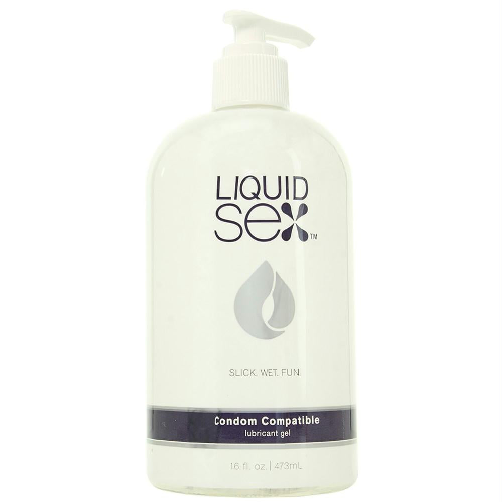 Liquid Sex Condom Compatible Gel Lubricant 16oz-473ml
