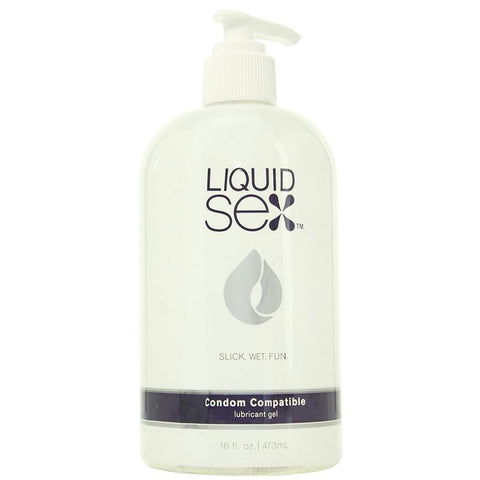 Liquid Sex Condom Compatible Gel Lubricant 16oz-473ml