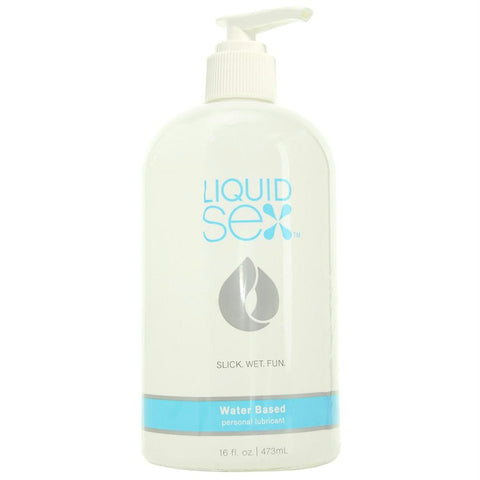 Liquid Sex Water Based Lubricant 16oz-473ml