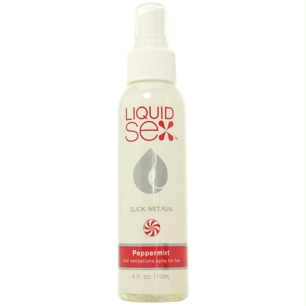 Liquid Sex Peppermint Oral Sensations Spray 4oz-118ml