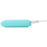 Bam Mini Rechargeable Bullet Vibe in Tease Me Turquoise