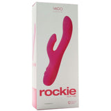Rockie Rechargeable Dual Vibe in Foxy Pink