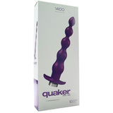 Quaker Plus Rechargeable Anal Vibe in Into You Indigo
