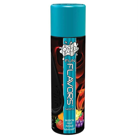Fun Flavors 4-in-1 Massage Lube 4oz-121ml in Passion Fruit