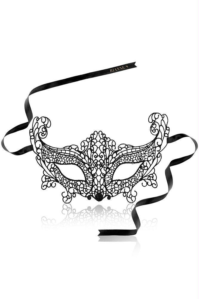 Rianne S Soiree Masque II Bridgette in Black Lace