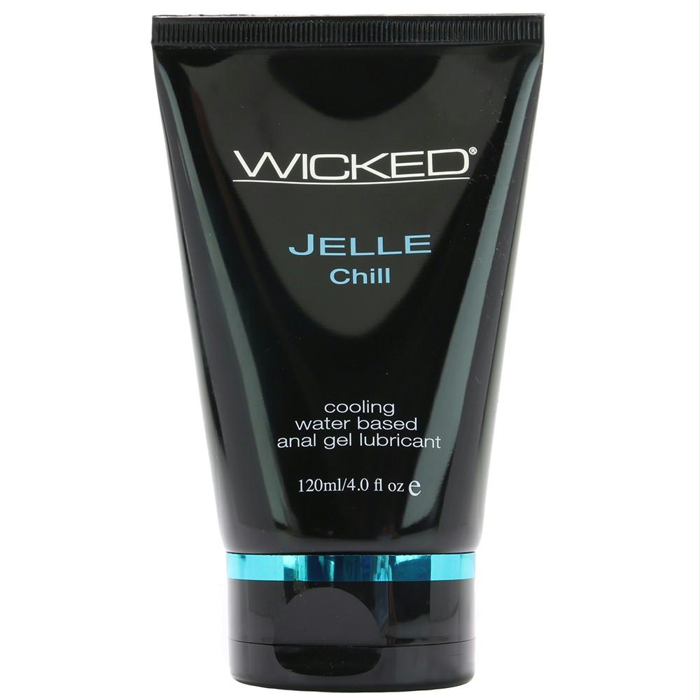 Jelle Chill Cooling Anal Lube in 4oz-120ml
