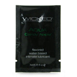 Aqua Candy Apple Flavored Lube in .10oz-3ml