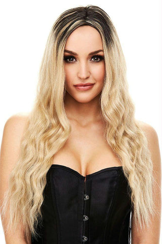 Taylor Wig in Blonde with Brown
